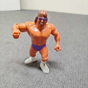 Vintage 1994 WWF Hasbro Macho Man Randy Savage Action Figure Series 9 Purple